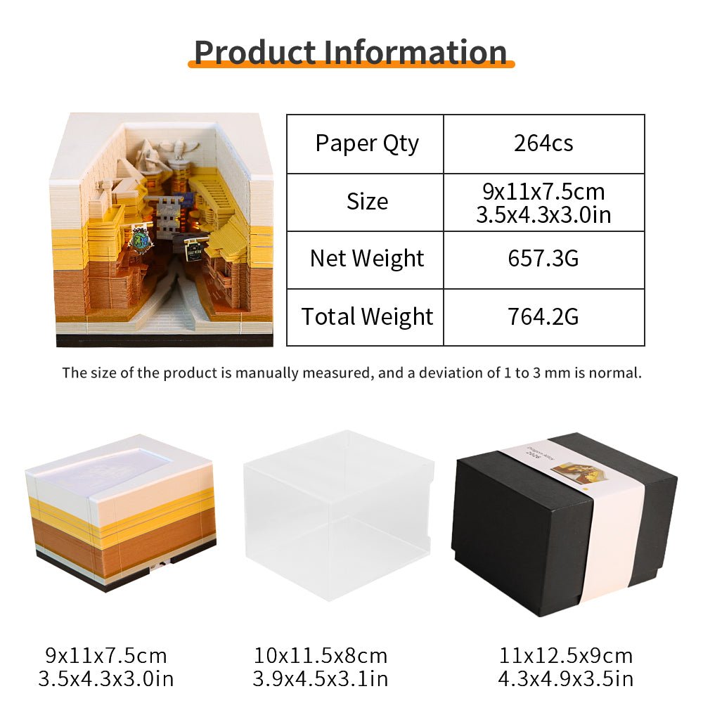 3D-kalender 2026 - Diagon Alley