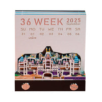 3D Calendar 2026 - Fairy Tale Castle