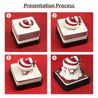 3D-kalender 2026 - Kerstmuts 