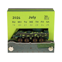 3D Calendar 2026 - Armored Vehicles