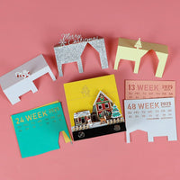 3D-kalender 2026 - Kerstsneeuwhuis