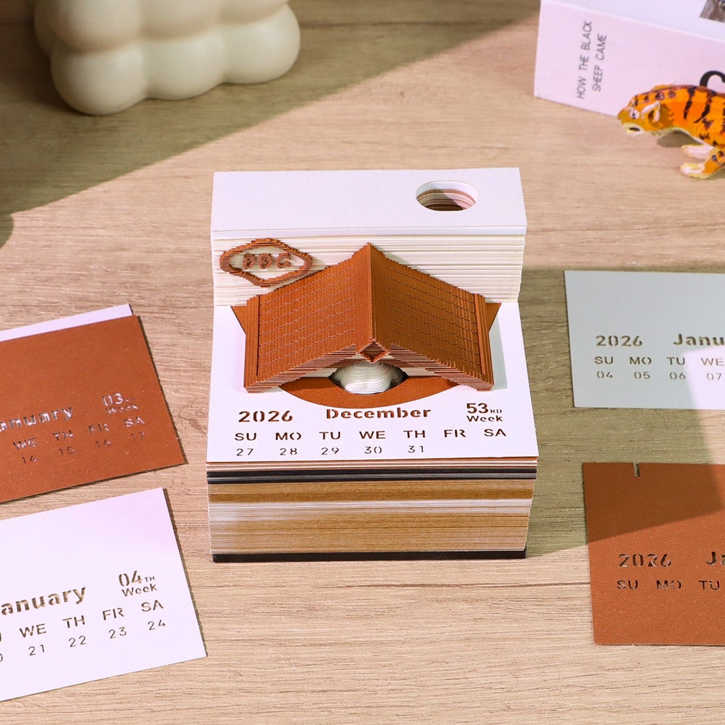 3D-kalender 2026 - Hond 