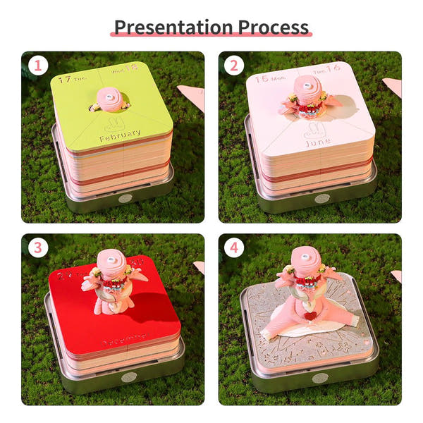 3D Calendar 2026 - Elk