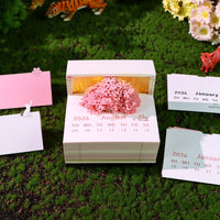 3D-kalender 2026 - Bloemenboomeiland