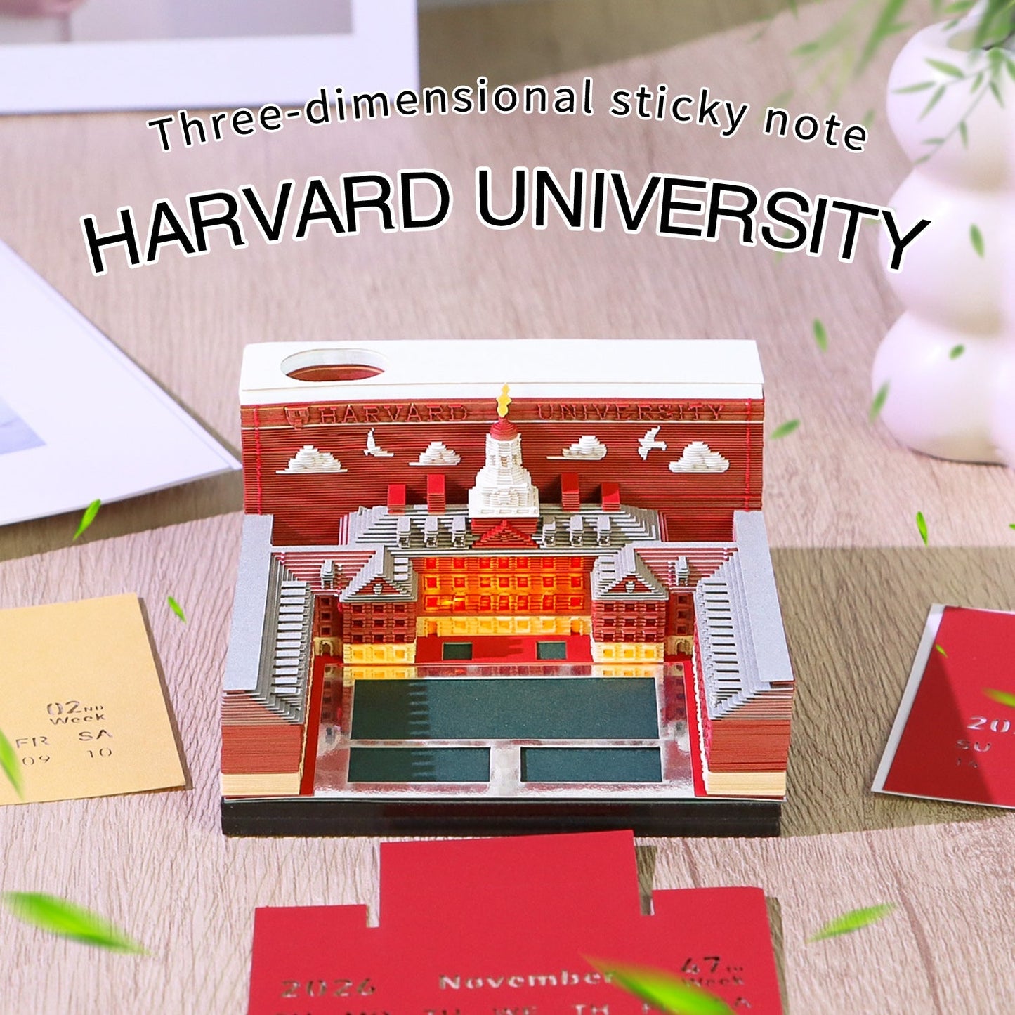 3D Calendar 2026 - Harvard University