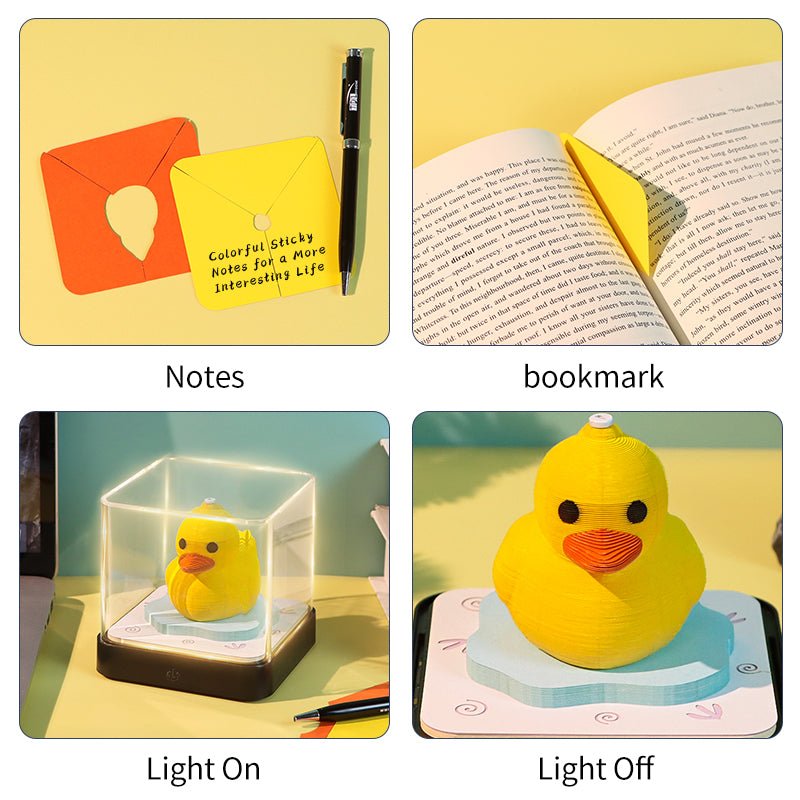 3D Calendar 2026 - Little Yellow Duck