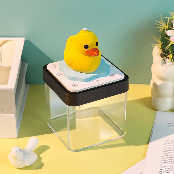 3D Calendar 2026 - Little Yellow Duck