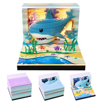 3D Calendar 2026 - Lovely Ocean Shark