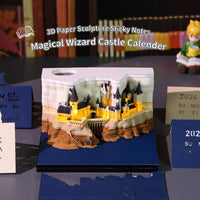 3D-kalender 2026 - Magisch Kasteel 