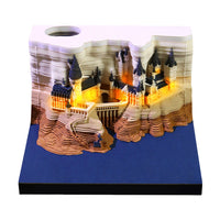 3D-kalender 2026 - Magisch Kasteel 