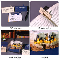 3D-kalender 2026 - Magisch Kasteel 