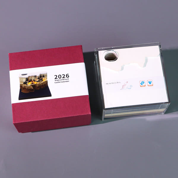 3D-kalender 2026 - Magisch Kasteel 