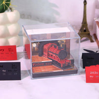 3D Calendar 2026 - Magic Platform Train