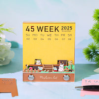 3D Calendar 2026 - Mushroom Hut