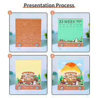 3D Calendar 2026 - Mushroom Hut