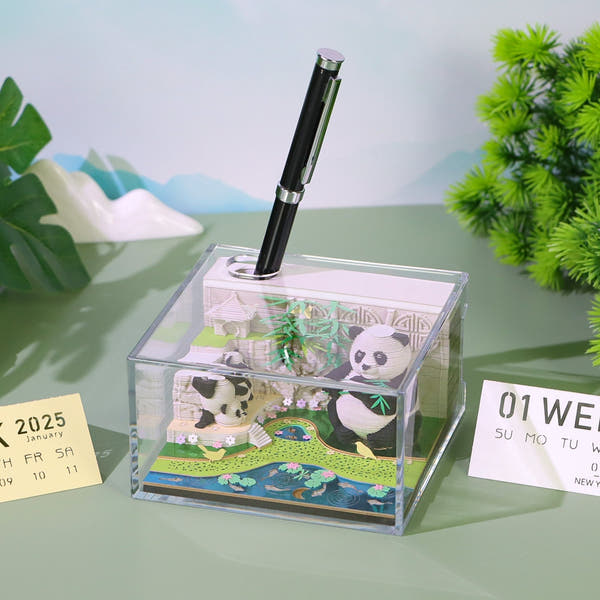 3D Calendar 2026 - Panda G