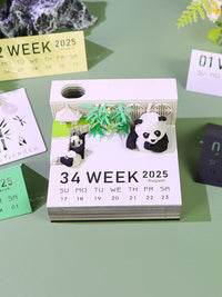 3D Calendar 2026 - Panda G