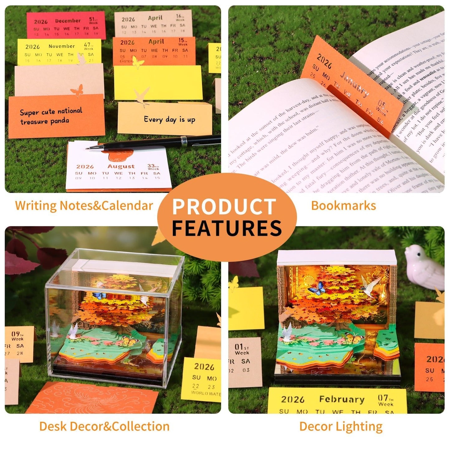 3D Calendar 2026 - Phoenix Perched Wutong