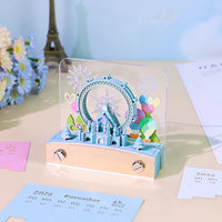 3D-kalender 2026 - Reuzenrad met sneeuwvlokken