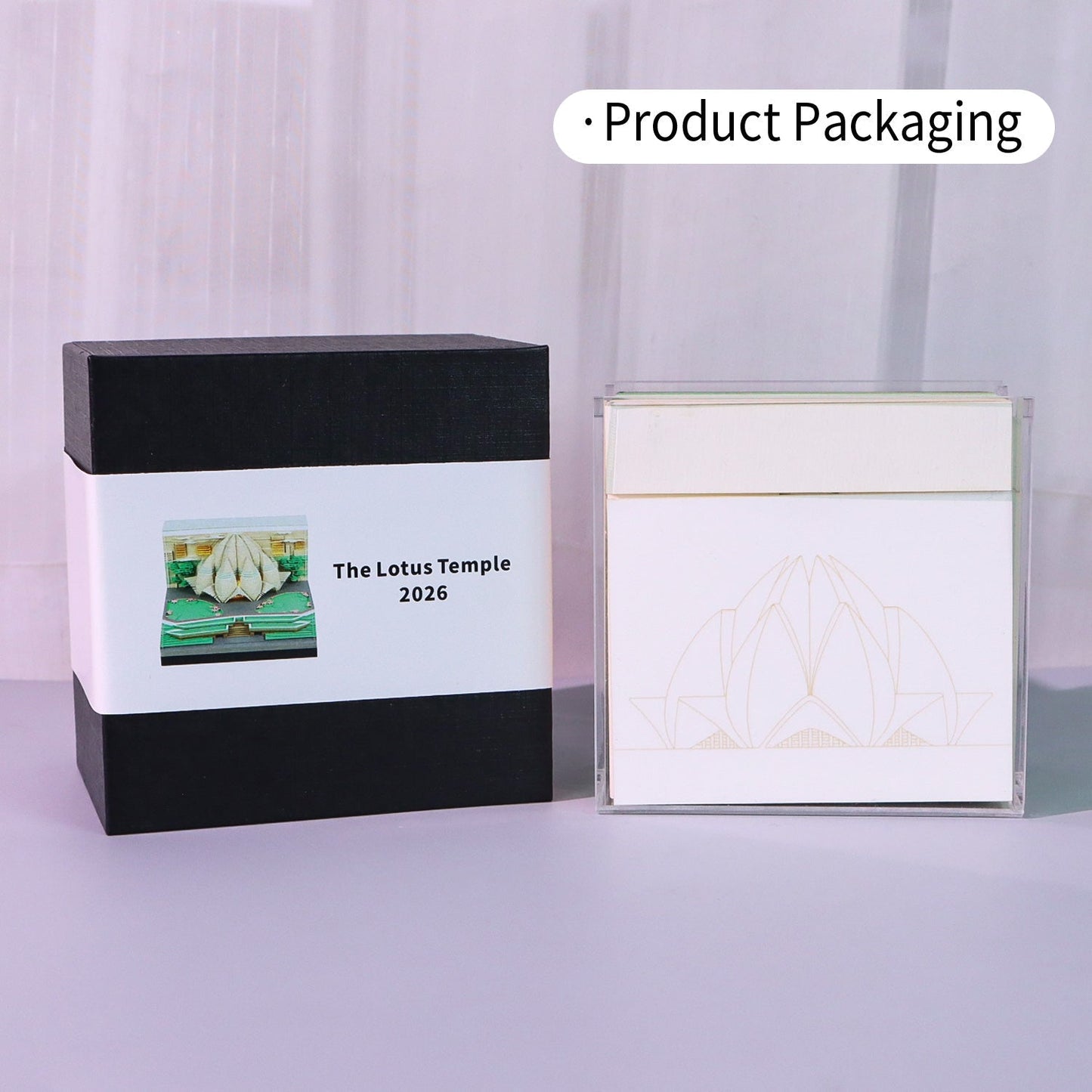 3D-kalender 2026 - De Lotustempel 