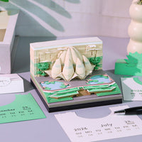 3D-kalender 2026 - De Lotustempel 