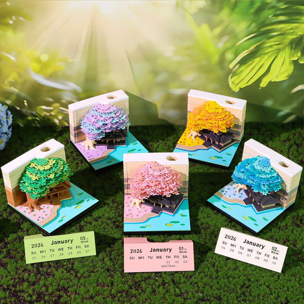 3D Calendar 2026 - Tree House B