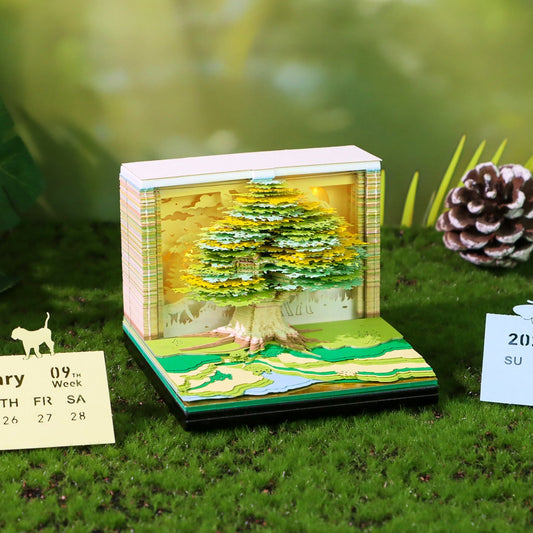 3D Calendar 2026 - Tree House D
