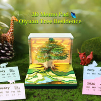 3D Calendar 2026 - Tree House D