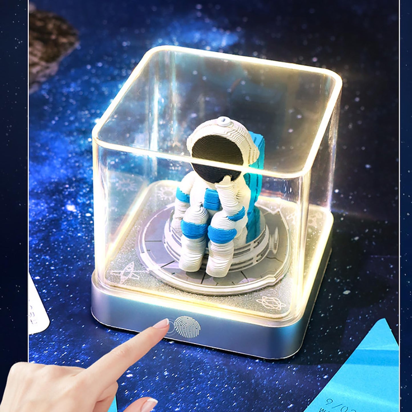 3D Calendar 2026 - Astronaut B