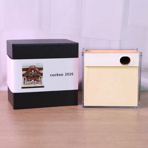 3D Calendar 2026 - Cuckoo