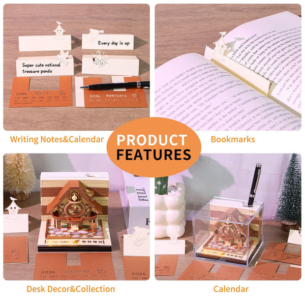 3D Calendar 2026 - Cuckoo