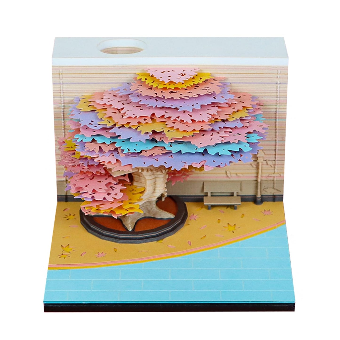 3D Calendar 2026 - Four Seasons Tree