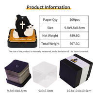 3D-kalender 2026 - Halloweenkat 