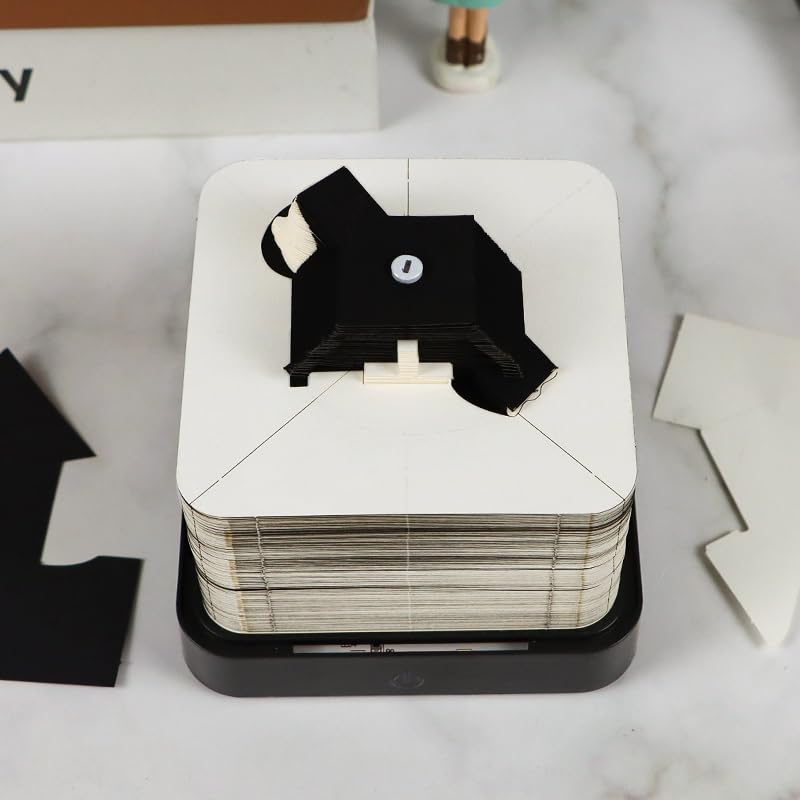 3D-kalender 2026 - Halloweenkat 