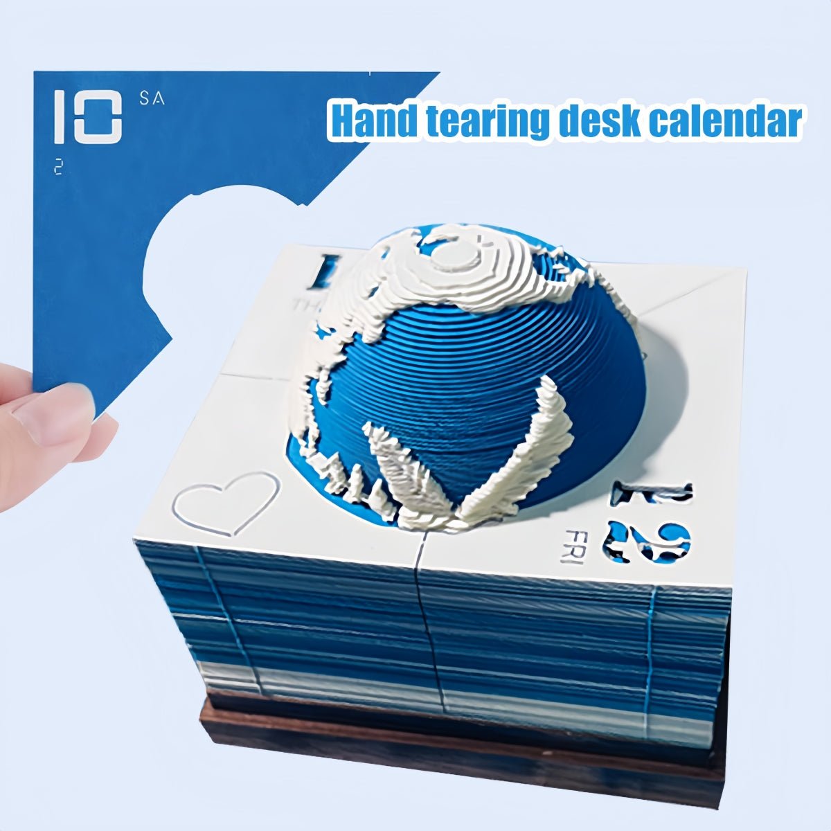 3D-kalender 2026 - Vrede Aarde