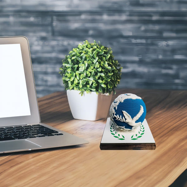 3D-kalender 2026 - Vrede Aarde