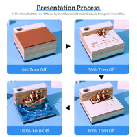 3D Calendar 2026 - Pirate Ship