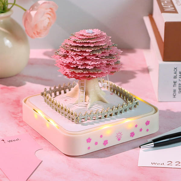 3D Calendar 2026 - Sakura Tree B