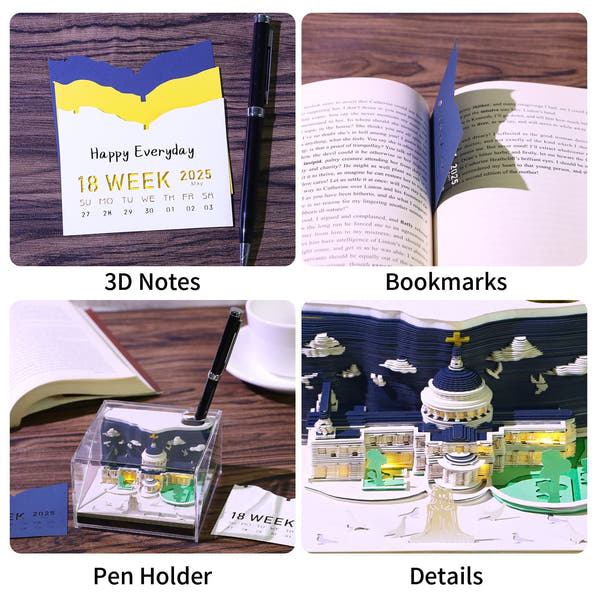 3D Calendar 2026 - St Paul's Cathedral