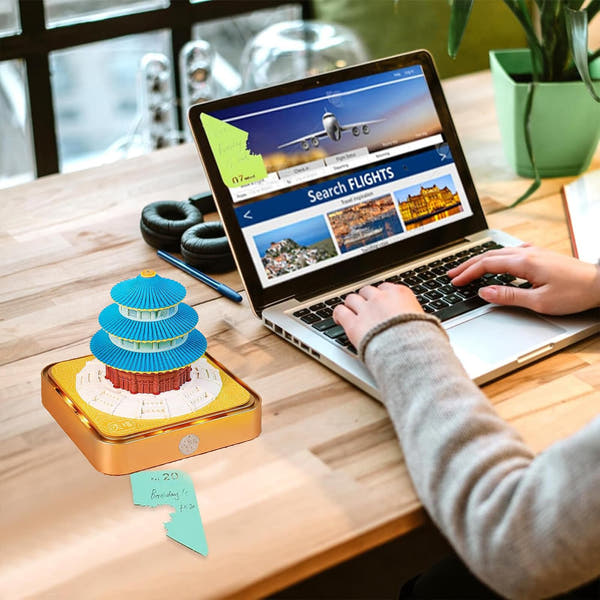 3D Calendar 2026 - Temple of Heaven A