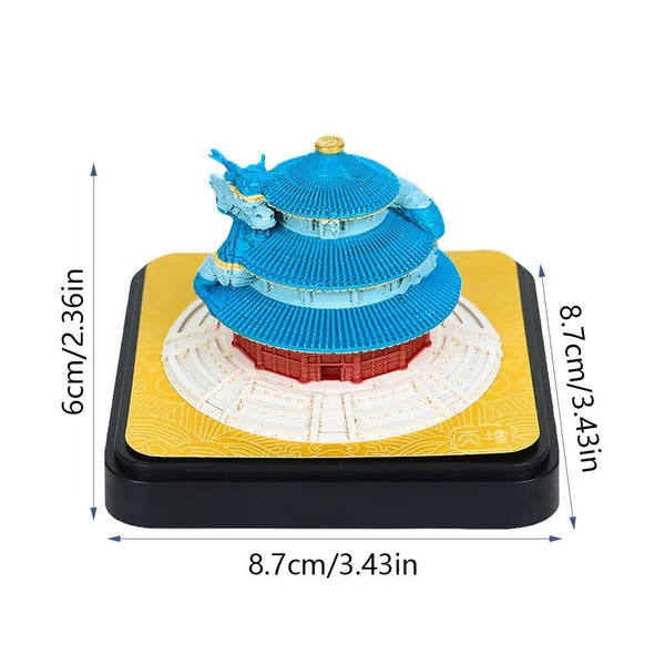 3D Calendar 2026 - Temple of Heaven B