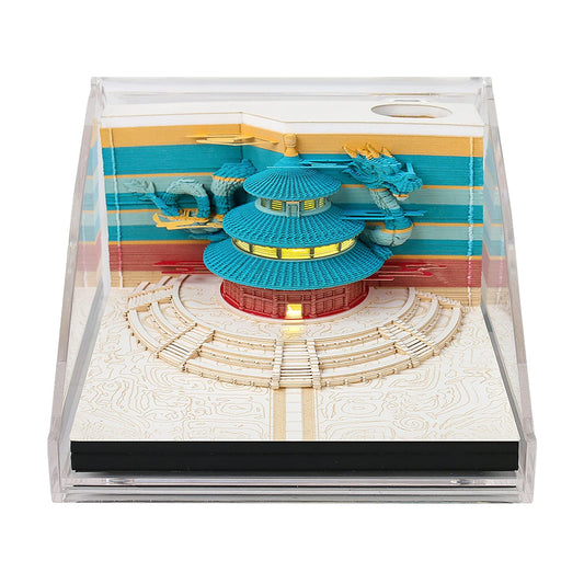 3D Calendar 2026 - Temple of Heaven C