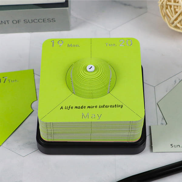 3D Calendar 2026 - Tennis