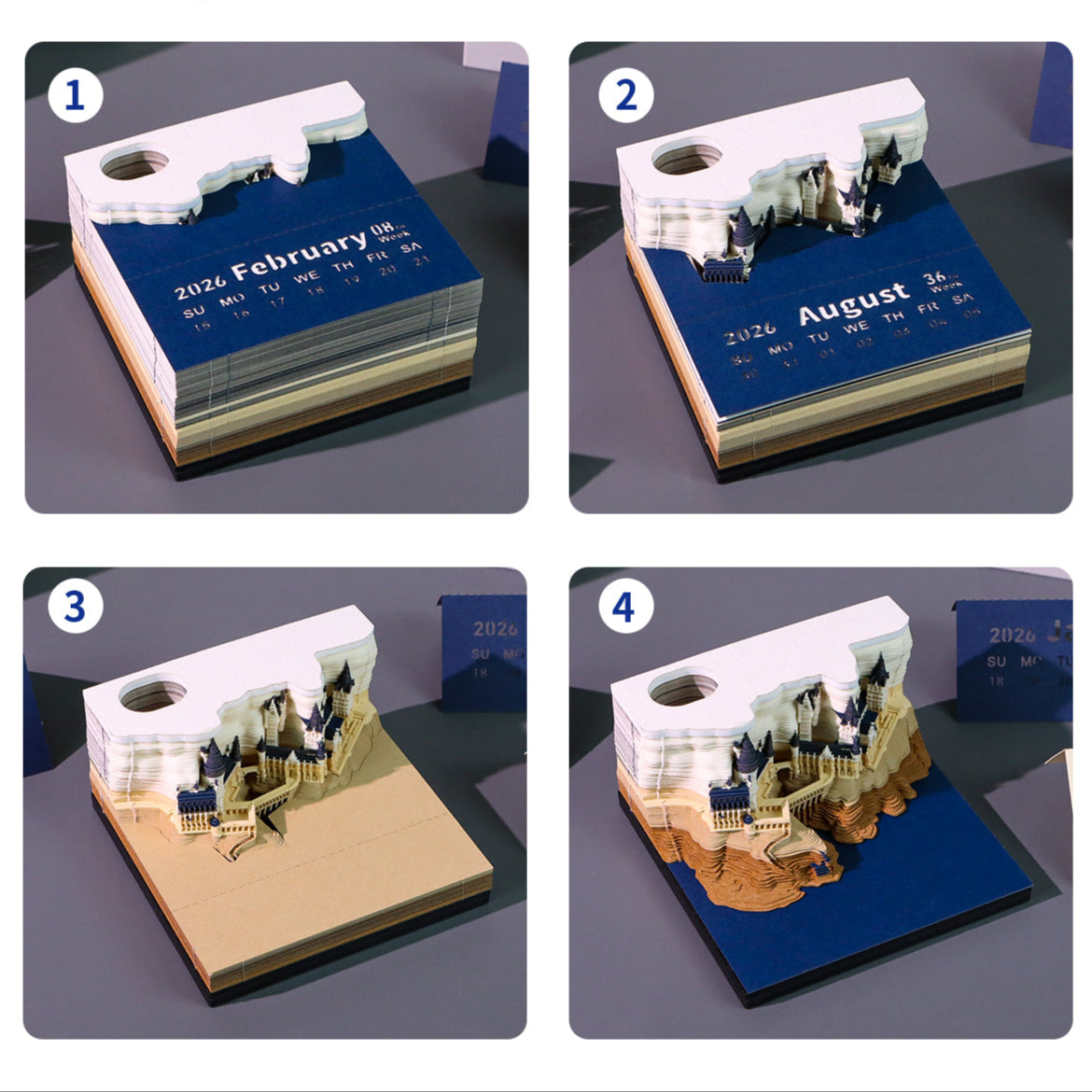 H'Castle (met licht en kalender 2026)