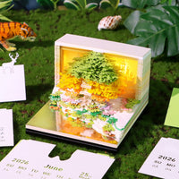 Green Tree House(With Light & Calendar 2026)