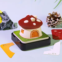 Paddenstoelenhuis (met licht en kalender 2026)